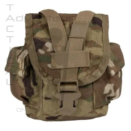 USGI OCP Multicam MOLLE II 1 Quart Canteen Pouch - Genuine Military Surplus (Excellent Condition)
